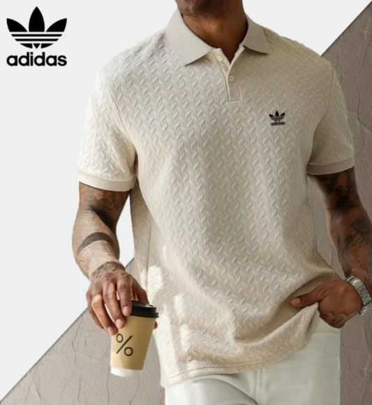 AD Klassisches gestricktes Polo