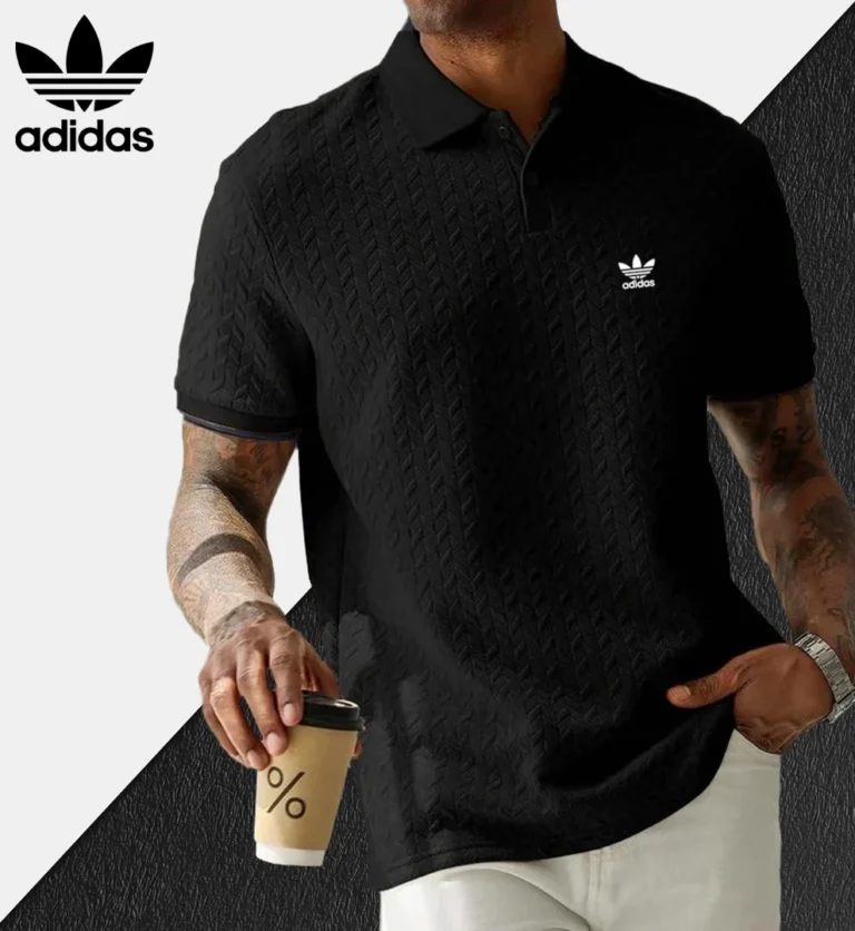 AD Klassisches gestricktes Polo