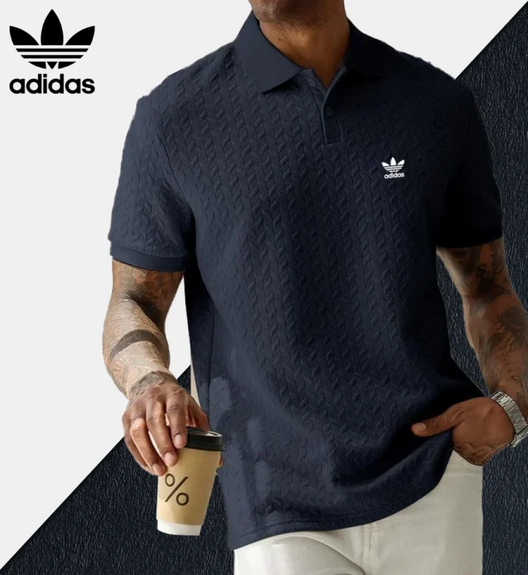 AD Klassisches gestricktes Polo