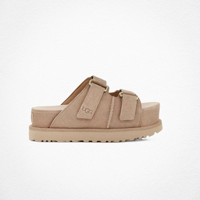 UGC Wildleder-Slide-Sandale