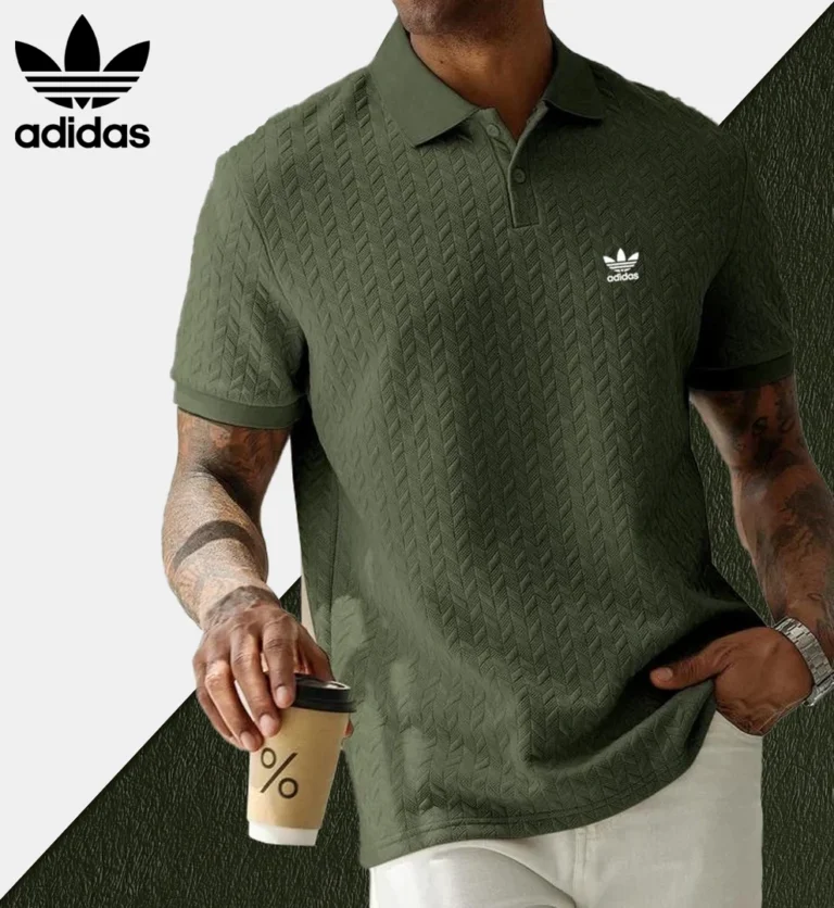AD Klassisches gestricktes Polo