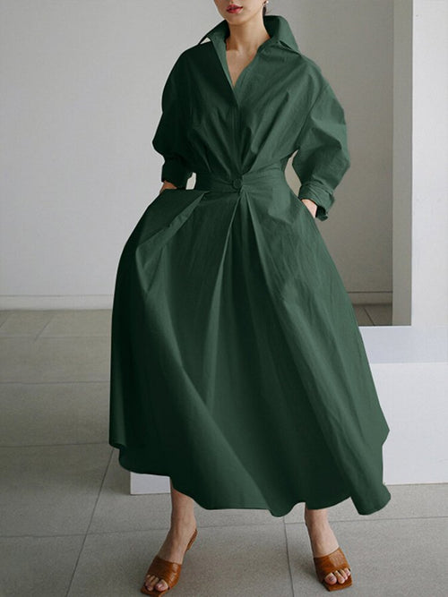 Damen Abendkleid Mit Stehkragen | Midi
