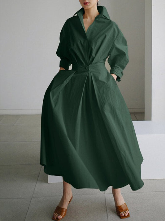 Damen Abendkleid Mit Stehkragen | Midi