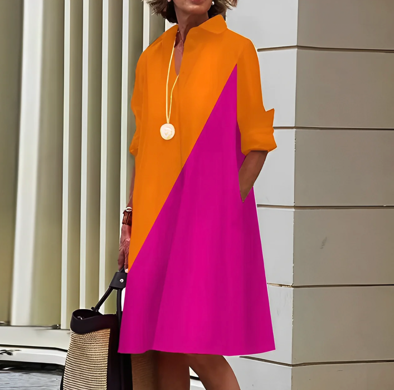 WW - Stilvolles Polokleid