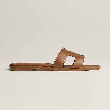 Elegante H-Cut Slide-Sandalen in Weiß