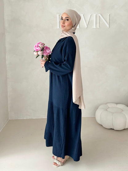 Musselin Boho Kleid