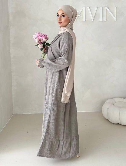 Musselin Boho Kleid