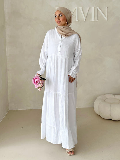 Musselin Boho Kleid