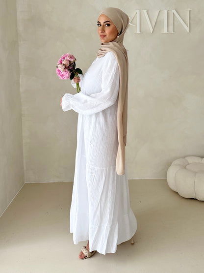Musselin Boho Kleid