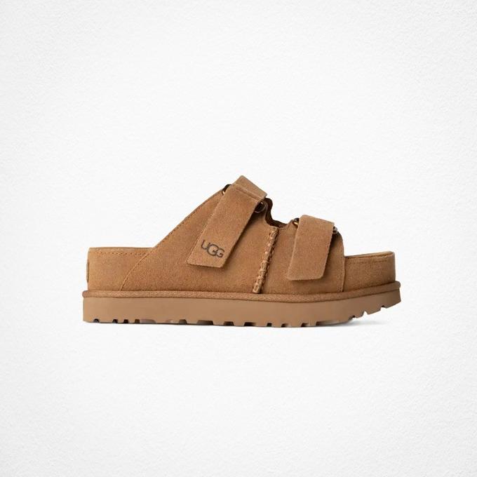 UGC Wildleder-Slide-Sandale