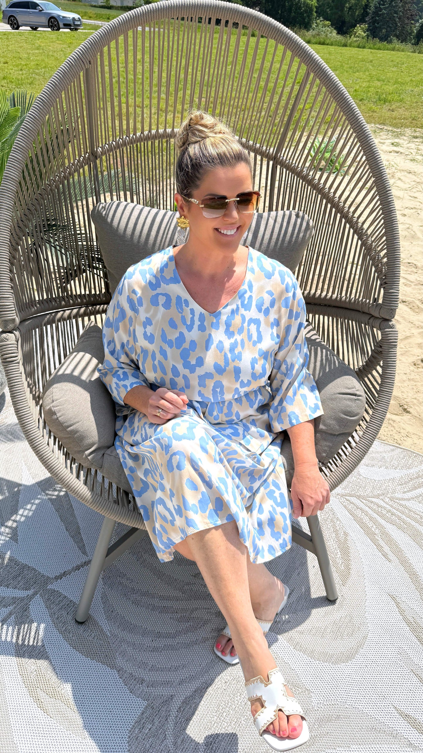Kleid Safari Fever *Blau*
